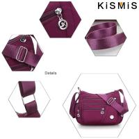 Bolso De Hombro Para Mujer Impermeable De Oxford Casual Bolso Cruzado Para Uso Diario Bolsa Mensajera Unisex Con Asa Sola - details 6