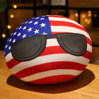 Muñeco De Peluche Divertido De 10cm Polandball Colgante De Países Juguetes De Peluche Incluye USSR USA FRANCE RUSSIA UK JAPAN GERMANY ITALY Para Adultos Y Adolescentes - details 8