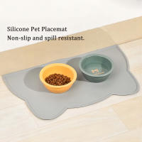 Tazón De Alimentos Para Mascotas De Silicona No Adherente Impermeable Para Perros Y Gatos Almohadilla De Alimentación Para Pupusas Bandeja Para Alimentación De Mascotas - details 2