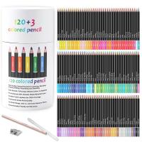 KALOUR Set De Lápices De Colores Profesionales 50/72/180/240/300 Pcs Lápices De Aceite Para Dibujos Y Pintura Artística Suministros Para Colorear - details 100