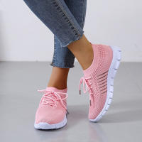 Zapatos Deportivos De Moda Para Mujer Verano Clásicos Transpirables Casual Con Cordones Ligeros Y Cómodos Para Correr Y Uso Diario - details 14