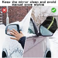 Cubiertas De Espejo Lateral Impermeables Para Coche Con Banda Reflectante Protección Contra El Frío Del Invierno Y Congelación - details 6