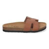 Sandalia Planas piel para Mujer con Piso Bio camel - details 1