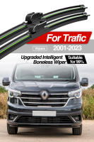 LimpiaFrente LimpiaFrente Para Renault Trafic 2001-2023 Plegables De Bonyless En Goma Natural Accesorios Para Ventanas Delanteras 2 Piezas - details 0