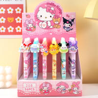 Sanrio Hello Kitty Kuromi Bolígrafo De Gel 36pcs Dibujo Animado Erasable Lindo Regalo Para Niñas Plástico 0.5mm Azul - details 0