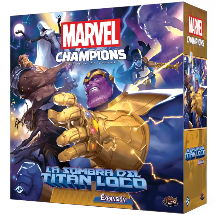 Marvel Champions La sombra de titán loco Caja Expansion Fantasy Flight games - 1