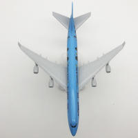 Modelo De Avión B747 a Escala 20cm Juguetes De Metal Para Pintura Coreana Máquina De Dibujar Aeronave De Juguete De Metal Diecast - details 5