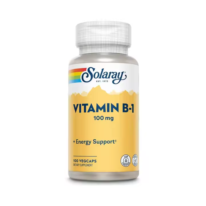Solaray - B1-100 MG - 100 VEGCAPS - 1
