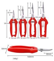 Tijeras De Podar Para Jardín Herramientas Manuales Para Ramas En Macetas Recogida De Frutas Small Scissors Para El Hogar Y Granjas - details 2