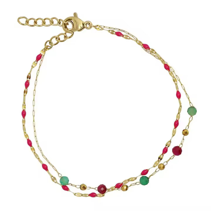 Pulsera Mármara Anartxy en aceor  BPU730RS - 1