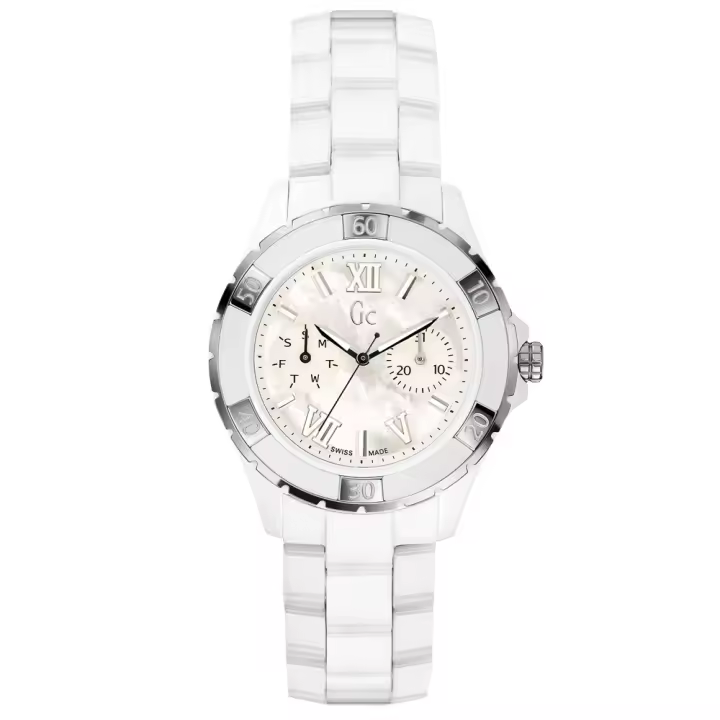 Guess Reloj analogico para Mujer de Cuarzo con Correa en Acero Inoxidable X69001L1S - 1