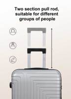 S7 STAR LG61786-LG61790 Juego de 3 Maletas Rígidas de Plástico ABS, 3 piezas Maletas Cabinas de Viaje con 4 Ruedas Dobles 360, Trolley Equipaje Resistente con Mango Ajustable 20+24+28in - details 5