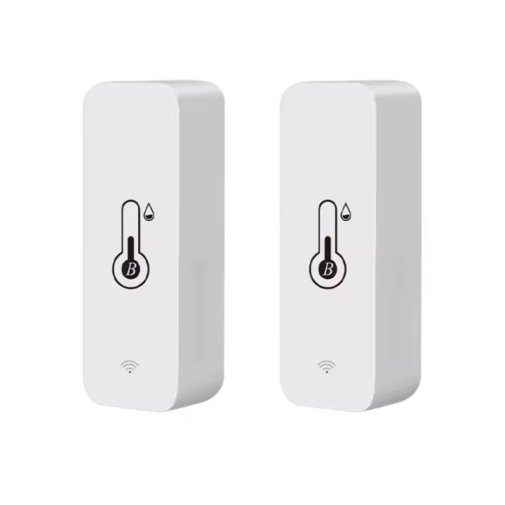 Sensor De Temperatura Y Humedad Inteligente Tuya Mini Bluetooth Compatible Con APP Control Remoto Termómetro Higrómetro 2PACK - 1