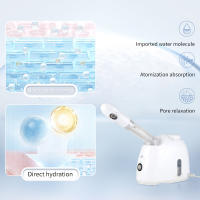 Humidificador Facial Con Nebulizador De Vaporo Para Limpieza Profunda Mascarilla Facial Para Cuidado De La Piel Whitenizing Para Salón De Belleza Y Hogar - details 10