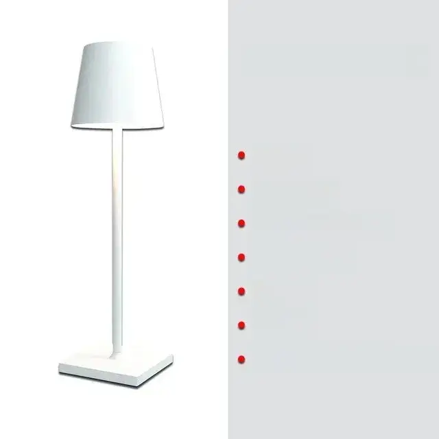 Lámpara De Noche LED Diseñadora Italiana Lámpara De Escritorio Decorativa Para Dormitorio Y Estudio Lámpara De Mesa Para Comedor - 1
