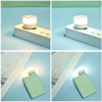 Lámpara De Lectura LED USB Protección Ocular Mini Luz Nocturna Dual USB Para Libros Computadora Móvil Luz De Noche - details 0