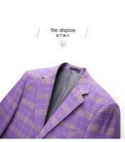 Traje De Boda Para Hombre De Alta Gama Tres Piezas Con Chaleco Y Pantalones Traje De Novio Casual Elegante Para Todas Las Estaciones - details 5