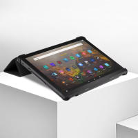 Funda De Cuero PU Para Amazon Kindle Fire HD 10 13ta Gen 2023 10.1 Pulgadas Trifold Soporte Protector Auto Despierta/Sueña - details 4