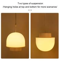 Lámpara De Noche LED Portátil Con Control Remoto Y Luz Dimmable Para Dormitorio Lámpara De Escritorio Para Lectura Y Decoración De Ambiente - details 9