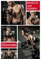 Guantes De Levantamiento De Peso Para Mujer En Rosa Medio Dedo Malla Transpirable Antideslizante Para Gimnasio Y Deportes - details 3
