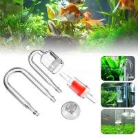 Juego De 4 Piezas Difusor De CO2 Para Acuario Tanque De Vidrio Reactor De Bolbolas Regulador De Solenoide Atomizador De Moss Para Tanque De Peces Plantas Vivas - details 3