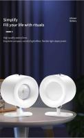 Lámpara De Pared LED Magnética Recargable Con Control Táctil Doble Cabeza Rotativa 360° Luz Sin Cable Para Dormitorio - details 7