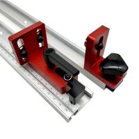 Conectores De Valla De Miter Para Tallado En Madera Bloque De Detención De Rastro De Aluminio Bracket Deslizante Para Mesa De Sierra - details 40