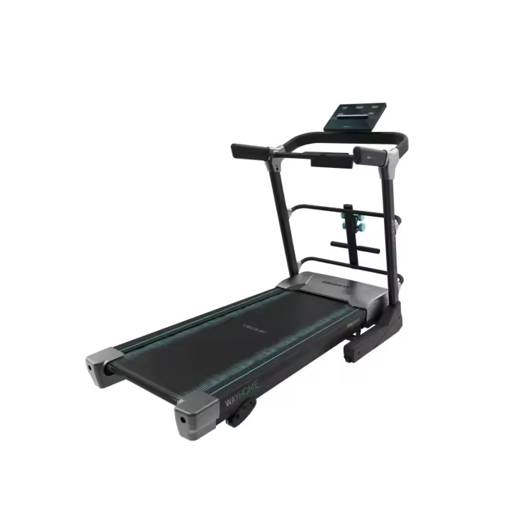 CECOTEC 07186 Cinta de Correr Plegable 2200W con Amortiguación y Accesorios para Entrenamiento Completo - 1