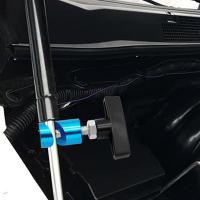 Barra De Levantamiento Para Capó De Coche Dispositivo Anticlampón Instalación Fácil Clips De Soporte Para Acceso Al Compartment Del Motor - details 0