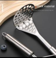 Molinillo De Patatas De Acero Inoxidable Manual Triturador De Verduras Eco-amigable Herramienta De Cocina Para Calabaza Y Tofu - details 13