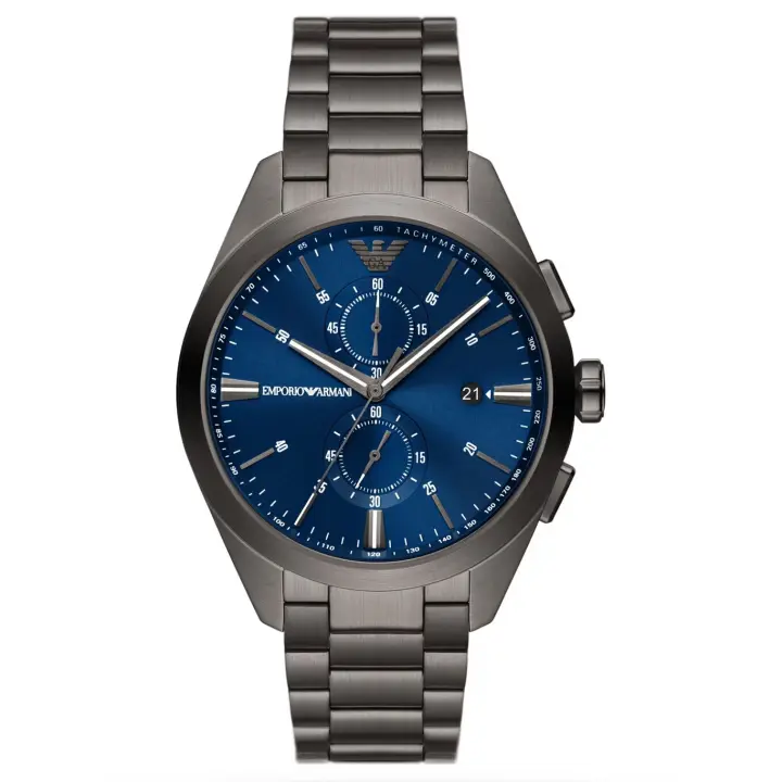 Emporio Armani Reloj hombre AR11481, con calendario, Incluye Caja Original, Diámetro: 42,5MM - 1