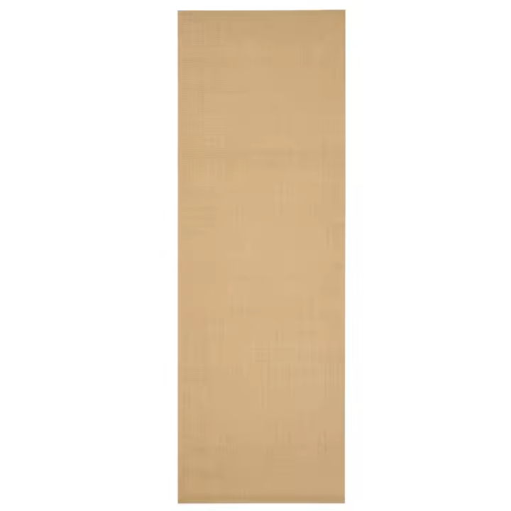 vidaXL Alfombra de sisal natural 66x200 cm Color Natural,  Negro,  Marrón y mas Alfombras de área  Alfombra de Piso para Sala de Estar Dormitorio Habitación Salón - 1