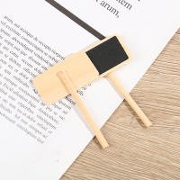 Tablero De Madera Negro Mini 50 Piezas Rectángulo Panel De Clips Etiquetas De Memorias Sin Marco Tipo De Estilo Móvil - details 22