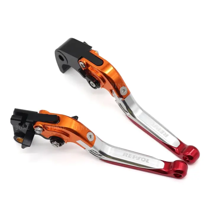 Manija De Freno Y Embrague Para HONDA CB190R CB190X CBF190 CBR150R CBR250R CBR250RR 2019 2020 Motocicleta Plegable Y Extensible CB CBR REPSOL De Aluminio Billet 6061 - 1