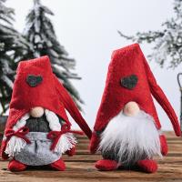 1PC Gnomes De Navidad De Peluche Decoraciones Diseño De Corazón Hecho a Mano Tomte Nisse Muñecos Sin Cara Para Regalos De San Valentín Y Agradecimientos - details 2