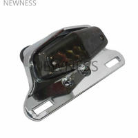 Lámpara Trasera LED Vintage Universal Para Motocicleta Estilo Lucas Para Triumph British Cafe Race Luz De Freno Y Placa De Matrícula - details 8