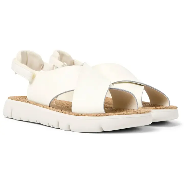 Calzado mujer Sandalias Camper Sandalias K200157 Oruga Blanco - 1