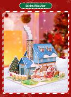 Regalos De Navidad Puzzle 3D Educativo Para Niños DIY Manualidades Educativas Juguete De Construcción Para Kindergarten - details 12