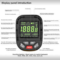 BSIDE Termómetro Infrarrojo Profesional -50~1400C Digital IR-LCD Medidor De Temperatura No Contacto Con Láser Para Industrial - details 9