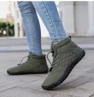 Botas De Invierno Para Hombres Y Mujeres Con Piel Cálida Antideslizantes Resistentes Al Agua Talla Grande Zapatillas Casuales Para Exterior Y Senderismo - details 15