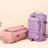 Mochila de viaje grande para mujer, bolso de día informal con estilo, resistente al agua, con correa de equipaje, para deportes, Yoga - details 50