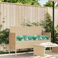 Cojín Exterior vidaXL Verde Poliéster 100 cm x 40 cm x 8 cm - details 3
