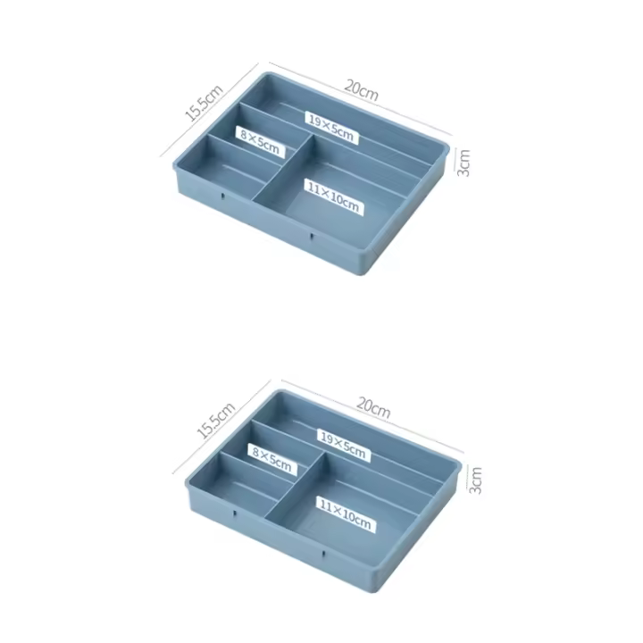 Organizador Dresser Divisores de Cajas de esritorioCaja de almacenamiento - 1