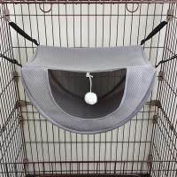 Colchón Para Gato Colgante De Malla Transpirable Hogar De Sueño Para Pequeños Animales Como Perro De Caza Hamster Ganso Macho Algodón Lavable Máquina - details 2