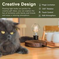 Lámpara De Noche LED Flotante Magnética Sin Cable Para Escritorio Iluminación Automática De 360 Grados Regalo Para Habitación Oficina - details 0