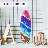 Molde De Silicona Para Tabla De Surfe DIY 1pc Puede Ser Usado Para Hacer Copo De Nieve Fundición De Resina Decoración De Tazón Y Repisa - details 1