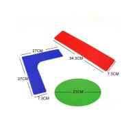 Etiquetas De Campo Deportivo Marcador De Pista Rojo Para Baloncesto Fútbol Badminton Entrenamiento Obstáculo Deportivo - details 4