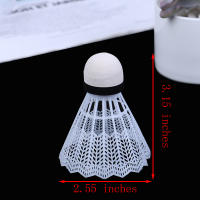 12Pcs Palomas De Badminton De Plástico Ligero Para Práctica Portátil Entrenamiento Juguete Para Niños Material De Cabeza Poliéster - details 6