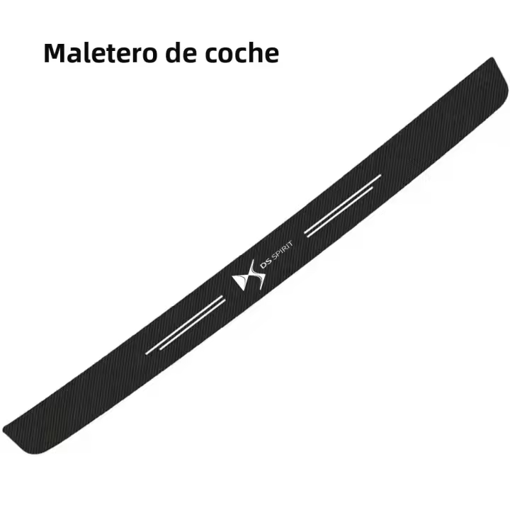Pegatina Protectora De Fibra De Carbono Para Puerta Y Maletero De Coche Impermeable Para DS SPIRIT DS3 DS4 DS5 DS6 DS7 - 1