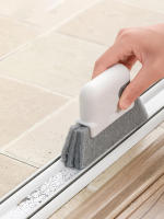 Cepillo De Limpieza Para Ranuras De Ventanas 2 En 1 Cepillo Para Espacios Estrechos Y Gabinete Herramientas De Limpieza Del Hogar Material Plástico - details 13